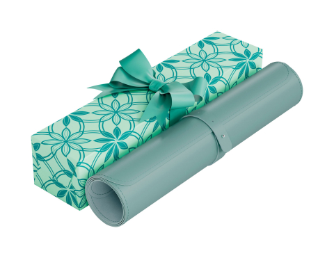 Mapa birou 80*40cm material textil verde menta leitz [3]