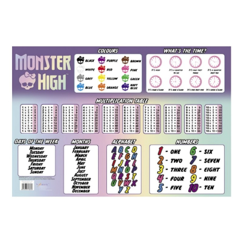 Mapa birou St.Majewski Monster High, A3, cu 2 fete, 661280 [1]