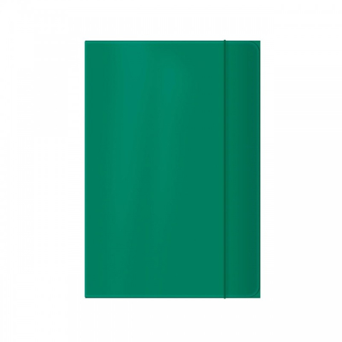 Folii și mape pentru protecția documentelor - Mapa carton Colorarte, plastifiata, cu elastic, A4, verde