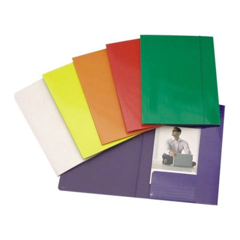 Mapa carton cu elastic alba 600g fornax [1]