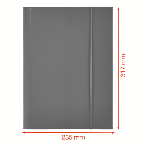Mapa carton cu elastic negru economy esselte [2]