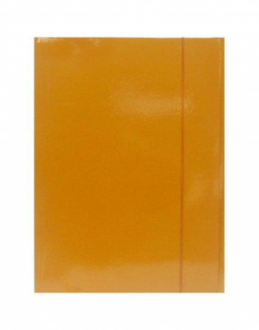 Birotică și Papetărie - Mapa carton cu elastic portocalie 600g fornax