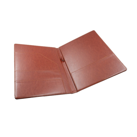 Organizare, arhivare, prezentare - Mapa conferinta CNX 809, A4, imitatie piele, maro