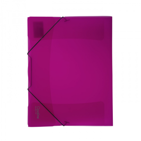 Organizare, arhivare, prezentare - Mapa din plastic cu elastic Opaline PP A4 Magenta