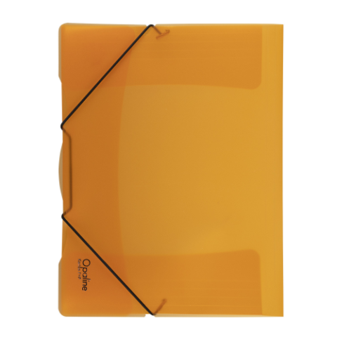 Organizare, arhivare, prezentare - Mapa din plastic cu elastic Opaline PP A4 Orange