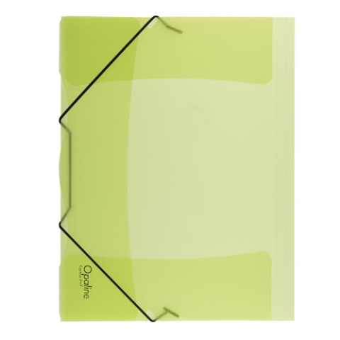 Organizare, arhivare, prezentare - Mapa din plastic cu elastic Opaline PP A4 Verde