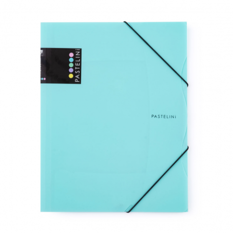 Organizare, arhivare, prezentare - Mapa din plastic cu elastic Pastelini PP A4 Verde