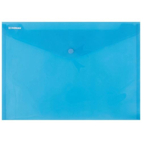 Organizare, arhivare, prezentare - Mapa din plastic DONAU cu capsa A4 (330 x235 mm) 180 microni Albastru  