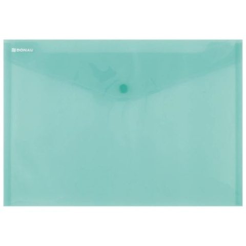 Organizare, arhivare, prezentare - Mapa din plastic DONAU cu capsa A4 (330 x235 mm) 180 microni Verde  