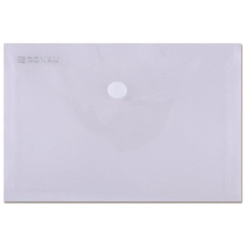 Organizare, arhivare, prezentare - Mapa din plastic DONAU cu capsa A6 (150 x 115 mm) 180 microni Transparent 