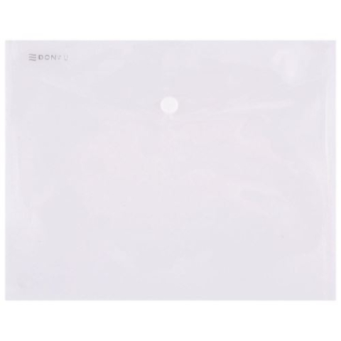 Organizare, arhivare, prezentare - Mapa din plastic DONAU cu capsa C5 (240 x 185 mm) 180 microni Transparent  