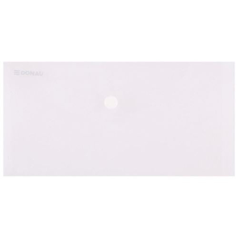 Organizare, arhivare, prezentare - Mapa din plastic DONAU cu capsa DL (225 x 126 mm) 180 microni Transparent 