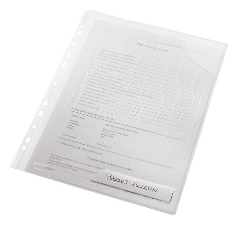 Mapa plastic 40 coli transparenta 5/set combifile leitz [2]
