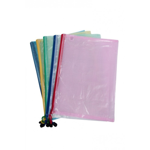 Mapa plastic CNX 655 / 881, cu fermoar zip, A4, panzata [1]