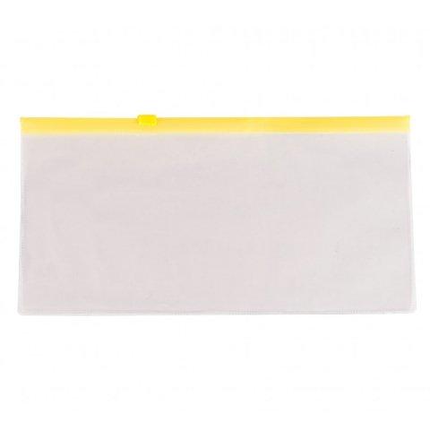Organizare, arhivare, prezentare - Mapa plastic CNX 753, cu fermoar zip, A7, 120 microni, transparent