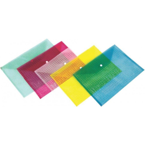 Organizare, arhivare, prezentare - Mapa plastic CNX KS-35 / W209, cu capsa, A4, 120 microni, diverse culori