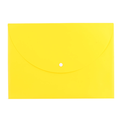 Mapa plastic cu buton a4 div. culori neon deli [3]