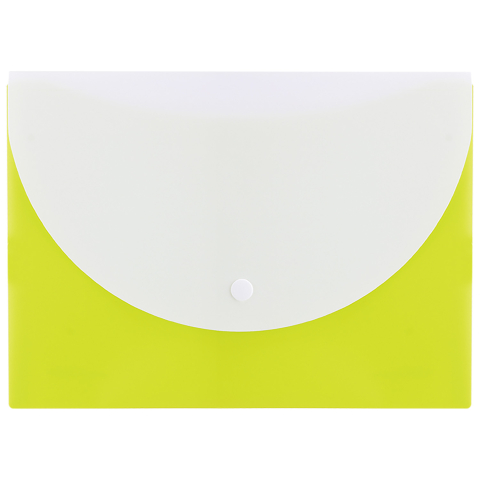 Mapa plastic cu buton a5 div. culori neon deli [1]