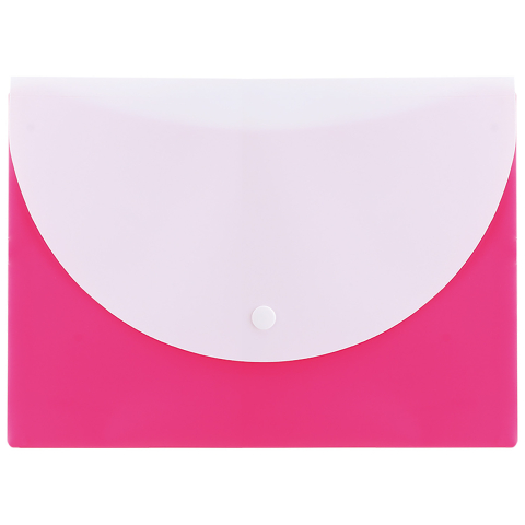 Mapa plastic cu buton a5 div. culori neon deli [3]