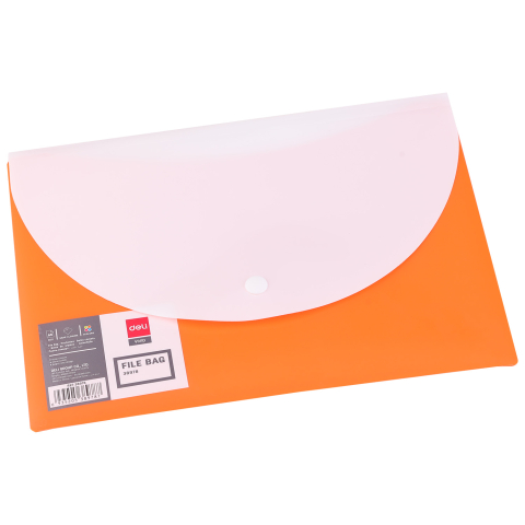 Mapa plastic cu buton a5 div. culori neon deli [4]