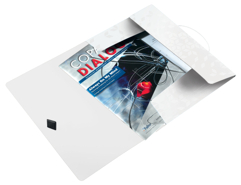 Mapa plastic cu elastic alb wow leitz [1]