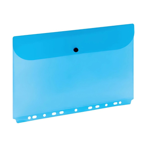 Organizare, arhivare, prezentare - Mapa plastic Grand ZP045A / 1161, cu capsa, A4, albastru, perforatii