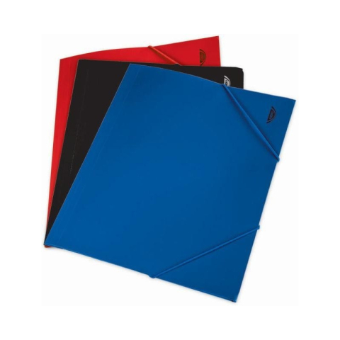 Organizare, arhivare, prezentare - Mapa plastic Noki 4003-130, cu elastic, A4, albastru inchis