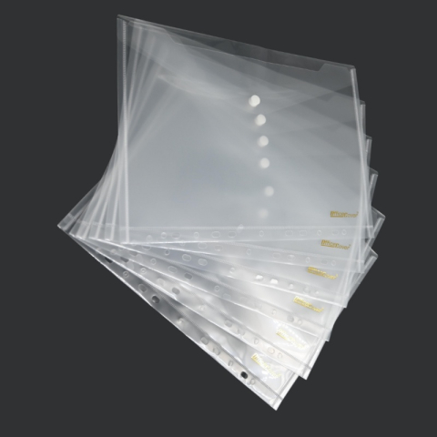 Organizare, arhivare, prezentare - Mapa plastic Office Cover, cu capsa si perforatii, A4, 160 microni, plastic