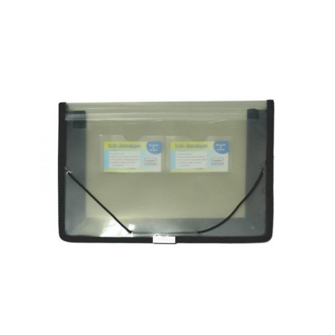 Organizare, arhivare, prezentare - Mapa plastic Office Cover T4162A, cu elastic, A4, cu burduf panza 7cm