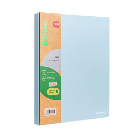 Birotică și Papetărie - Mapa prezentare 40 folii material eco din fibre de grau culori asortate deli