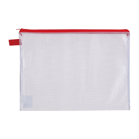 Mapa protectie zip a4 mesh deli [1]