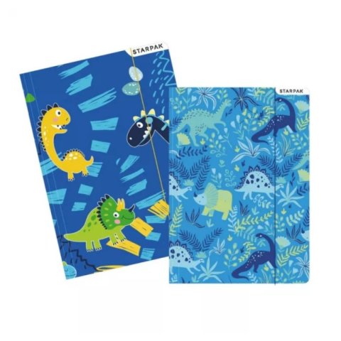 Organizare, arhivare, prezentare - Mapa Starpak Dino 512116, cu elastic, A4
