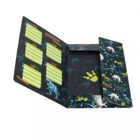 Mapa Starpak Dino Glow 559701, cu elastic, A4 [1]
