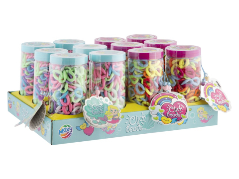 Art & Craft si Artizanat - Margele click in borcan 14cm  2modele     Grafix