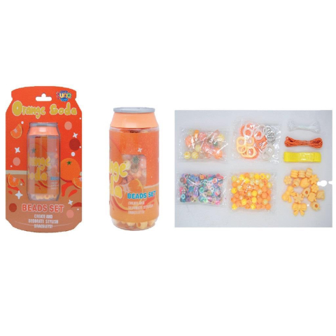Art & Craft si Artizanat - Margele cutie Orange 13x52x22cm Luna