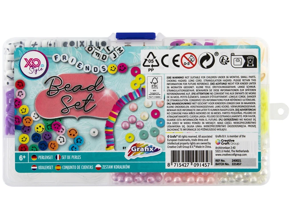 Art & Craft si Artizanat - Margele in cutie 10x17 Grafix 