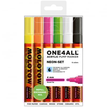 Culori acrilice - One4All™ 227HS Neon-Set