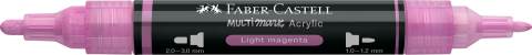 Marker acrilic multimark cul. 119 magenta deschis faber-castell [1]