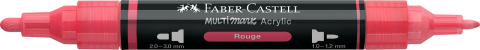 Marker acrilic multimark cul. 124 rosu faber-castell [1]