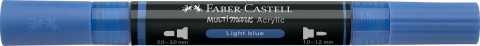 Marker acrilic multimark cul. 140 albastru deschis faber-castell [2]