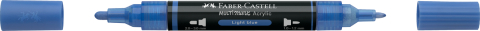 Marker acrilic multimark cul. 140 albastru deschis faber-castell [3]