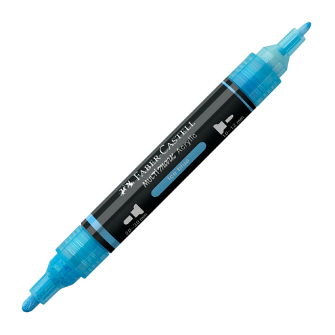 Markere Acrilice, Graffiti - Marker acrilic multimark cul. 148 bleu ice faber-castell