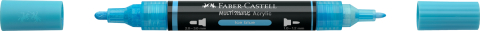 Marker acrilic multimark cul. 148 bleu ice faber-castell [2]