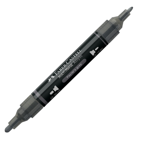 Markere Acrilice, Graffiti - Marker acrilic multimark cul. 181 gri payne faber-castell