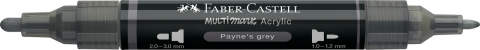 Marker acrilic multimark cul. 181 gri payne faber-castell [1]