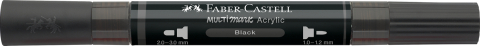 Marker acrilic multimark cul. 199 negru faber-castell [3]