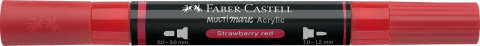 Marker acrilic multimark cul. 219 rosu capsuna faber-castell [2]