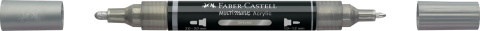 Marker acrilic multimark cul. 251 argintiu faber-castell [2]