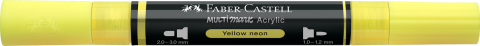 Marker acrilic multimark cul. 256 galben neon faber-castell [3]