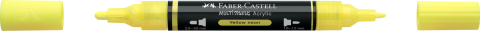 Marker acrilic multimark cul. 256 galben neon faber-castell [2]